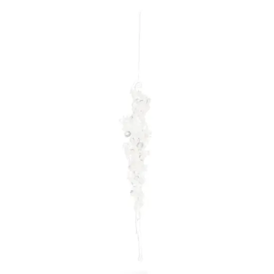 10.25" Glittered Icicle Drop Ornaments, 24ct. {4}