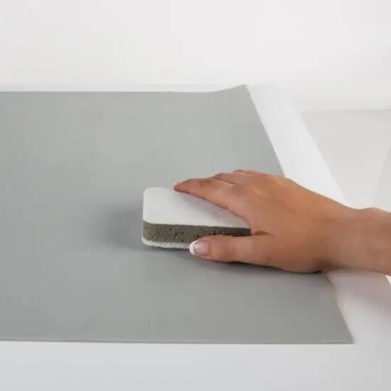 Simplify 12ft. Gray Solid Foam Liner {7}