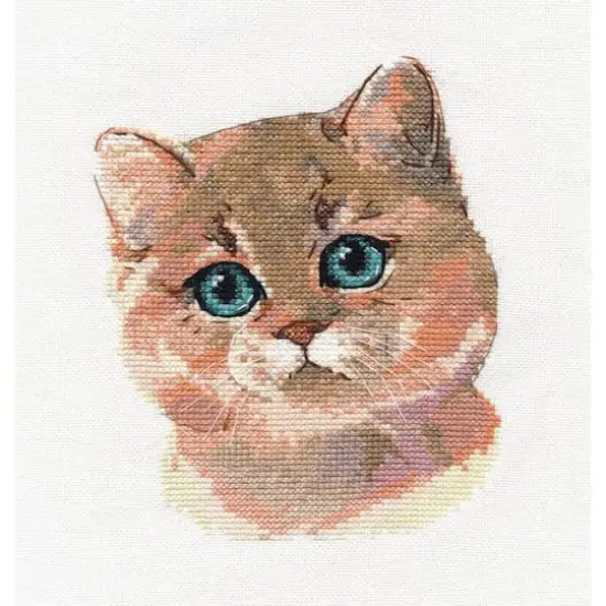 Oven British Shorthair Cross Stitch Kit {1}