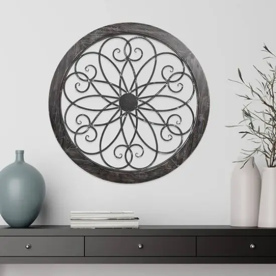 Hastings Home 24" Medallion Openwork Wall D&eacute;cor {3}