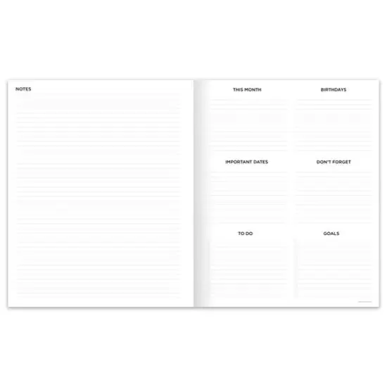 TF Publishing 2025-2026 Night Foliage Large Monthly Planner {4}