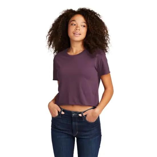 Next Level Women's Festival Cali Crop Top Shiraz {4}