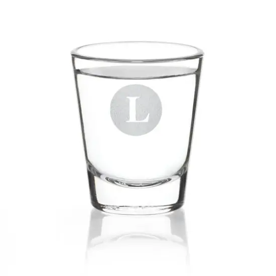 Hortense B. Hewitt Co. Monogram Shot Glass L {1}