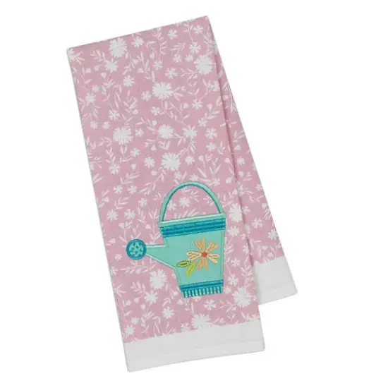 DII&reg; Watering Can Embellished Dishtowels, 2ct. {5}