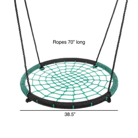 Toy Time 40" Spider Web Tree Swing {4}