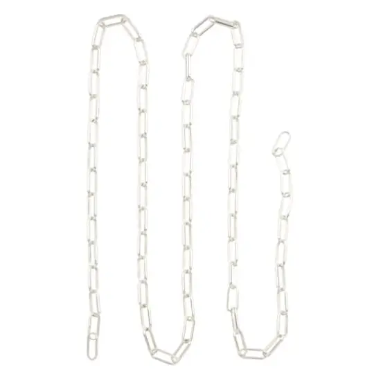 Paper Clip Necklace Chain by Bead Landing&trade; Silver {3}