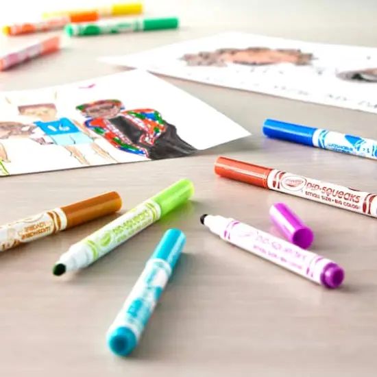 Crayola&reg; Pip-Squeaks&trade; Skinnies&trade; Washable Markers, 64 Count {3}