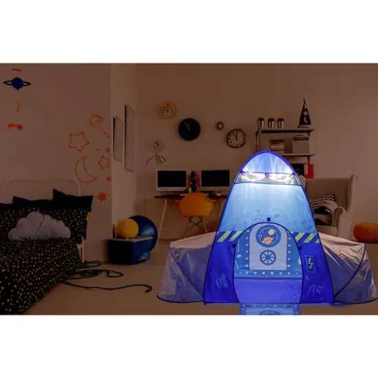 Fun2Give&reg; Rocket Tent with Flashing Lights {4}