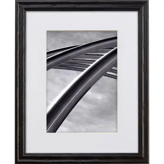 Craig Frames 4 Pack: Wiltshire 200 Ebony Picture Frame with Mat {9}