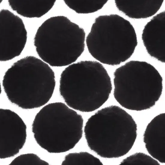 John Bead 2" Pom Poms, 50ct. Black {1}