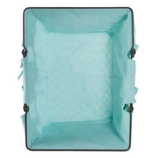 DII&reg; Aqua Chicken Wire Egg Basket {5}