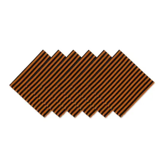 DII&reg; Witchy Stripe Dinner Napkins, 6ct. {1}