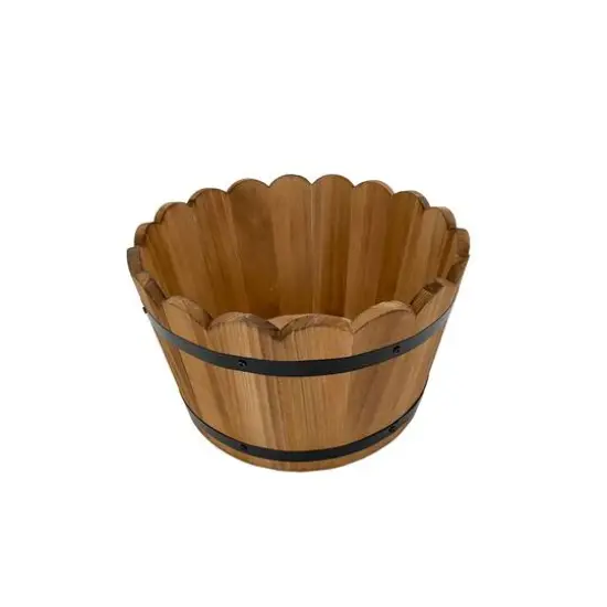 10" Wood & Metal Barrel by Ashland&reg; {4}