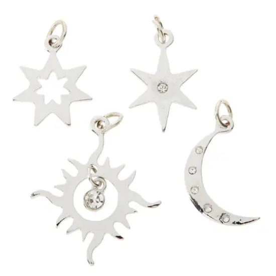 Sun, Moon & Star Charm Set by Bead Landing&trade; {1}
