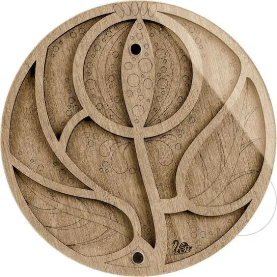 Wonderland Crafts 5.5" Flower Bead Organizer with Transparent Cover {1}