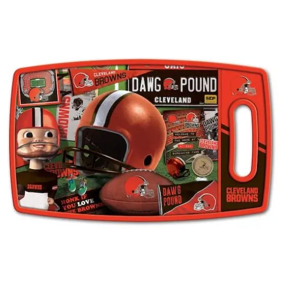 NFL Retro Series Cutting BoardCleveland Browns {1}