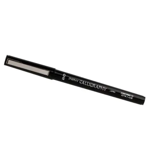 JAM Paper 2.0mm Calligraphy Pen, 2ct. Black {1}