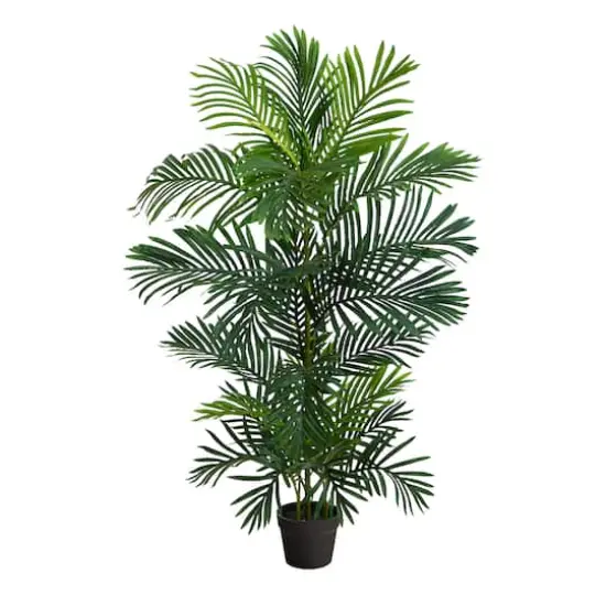4ft. Potted UV Resistant Areca Palm Tree {1}