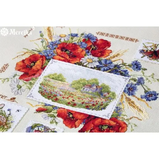 Merejka Summer Sampler Counted Cross Stitch Kit {3}