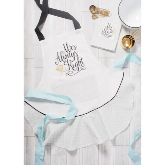 Mrs. Always Right Ruffle Apron {6}