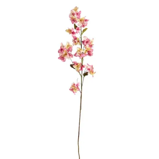 47" Light Pink Bougainvillea Flower Stems, 3ct. {1}