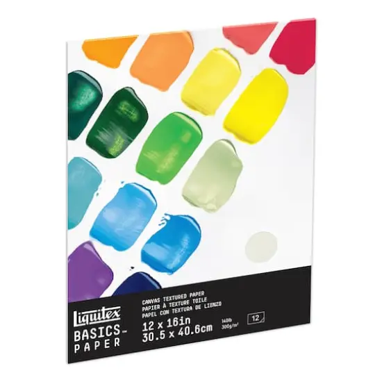 Liquitex&reg; BASICS&reg; Acrylic Paper Pad, 12" x 16" {3}