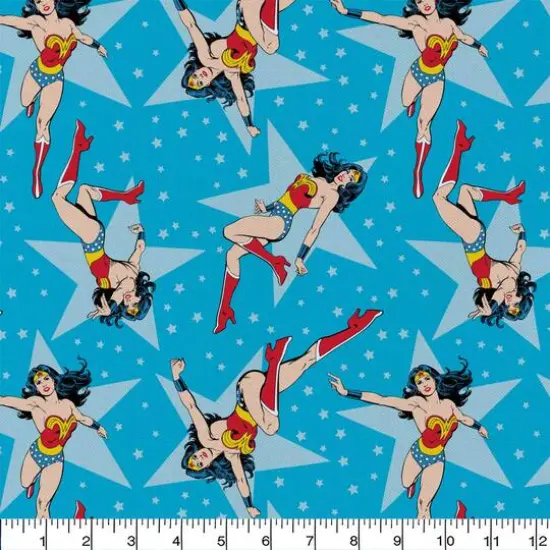 Camelot Fabrics DC Comics Wonder Woman Cotton Fat Quarter, 6ct. {4}