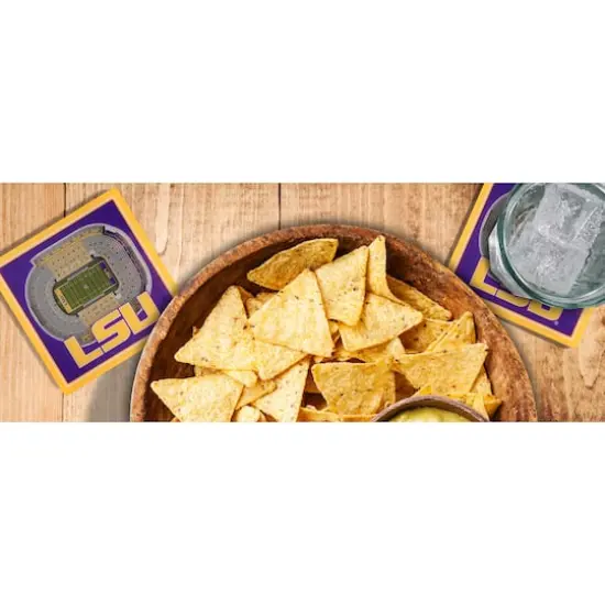 NCAA 3D StadiumView Coasters LSU Tigers {4}