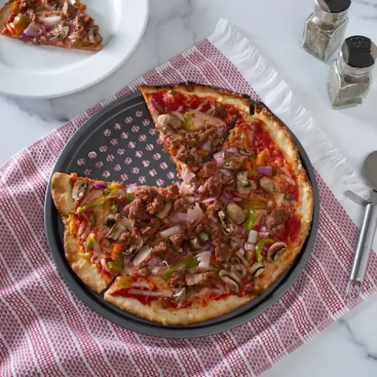 Kitchen Details 13" Pizza Crisper Pan {3}