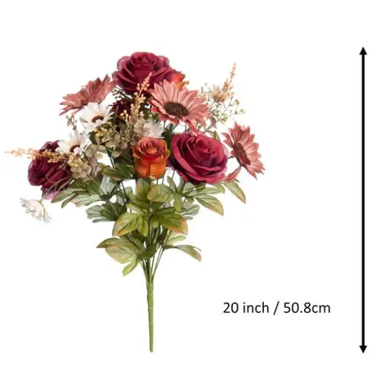 20" Rose, Sunflower & Daisy Mixed Deluxe Bush by Ashland&reg; {4}