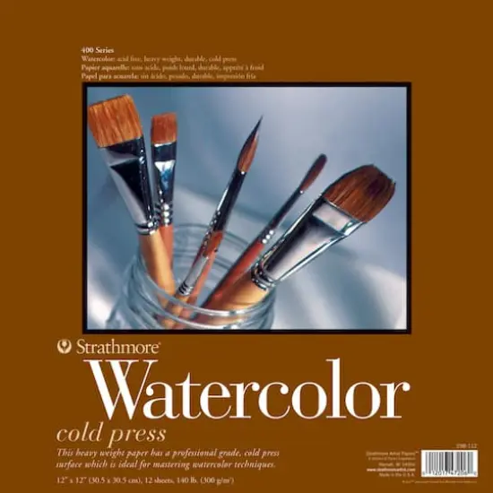 Strathmore&reg; 400 Series 12" x 12" Watercolor Pad {1}