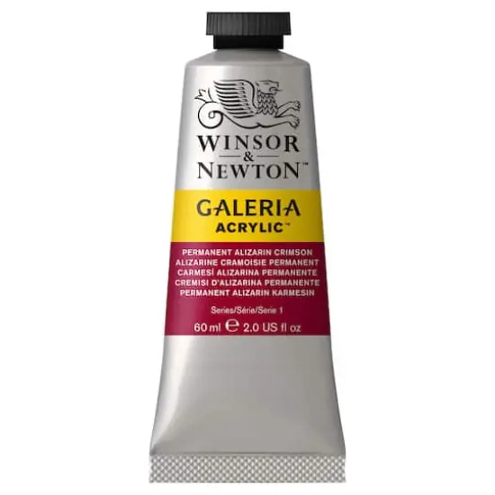 Winsor & Newton™ Galeria Acrylic™, 60mL Permanent Alizarin Crimson {1}