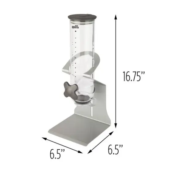 Honey Can Do SmartSpace&trade; Edition Countertop Silver Dispenser {8}