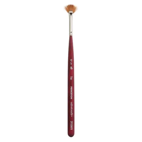 Princeton&trade; Velvetouch&trade; Series 3950 Mini Fan Brush {1}