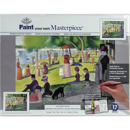 Royal & Langnickel&reg; A Sunday On La Gran de Jatte Paint Your Own Masterpiece Kit {1}