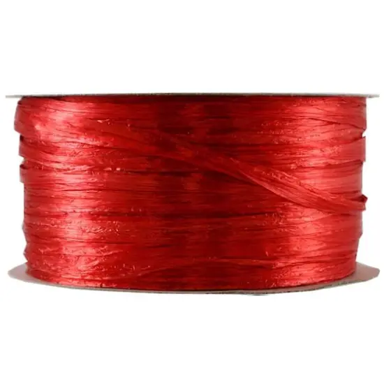 JAM Paper 3/8" x 60ft. Raffia Ribbon {1}