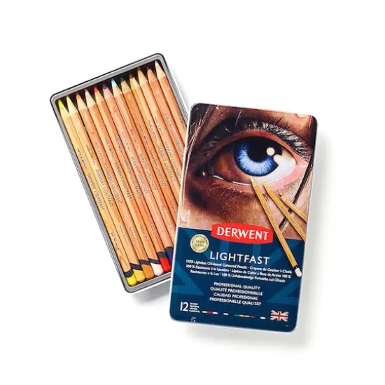 Dewent 12 Lightfast Colored Pencils Set {3}