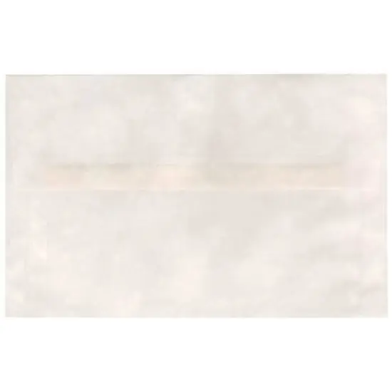 JAM Paper A10 Translucent Vellum Invitation Envelopes, 25ct. White Cloud {1}