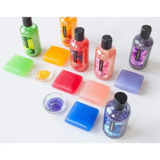 European Soaps Glycerin Soap Bar, 100g Black Currant and Orange Blossoms {9}