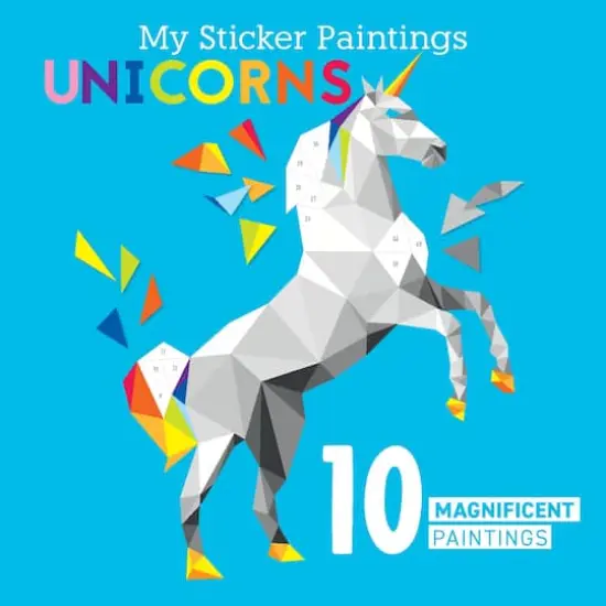 Fox Chapel Publishing My Sticker Paintings Unicorns Book {1}