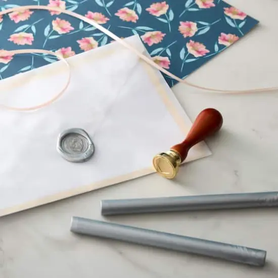 Sealing Wax Glue Sticks, 4ct. by Recollections&trade; Silver {3}