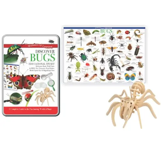 Wonders of Learning Discover Bugs Educational Tin Set {3}