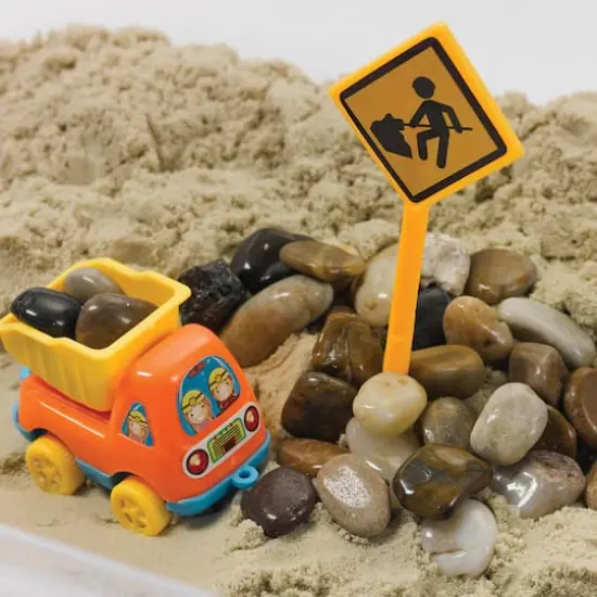 Creativity for Kids&reg; Construction Zone Sensory Bin {7}