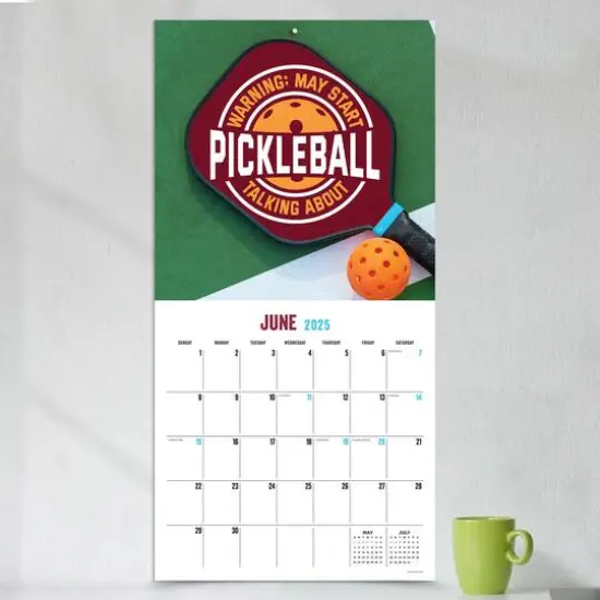 TF Publishing 2025 Pickleball Is Life Wall Calendar {5}