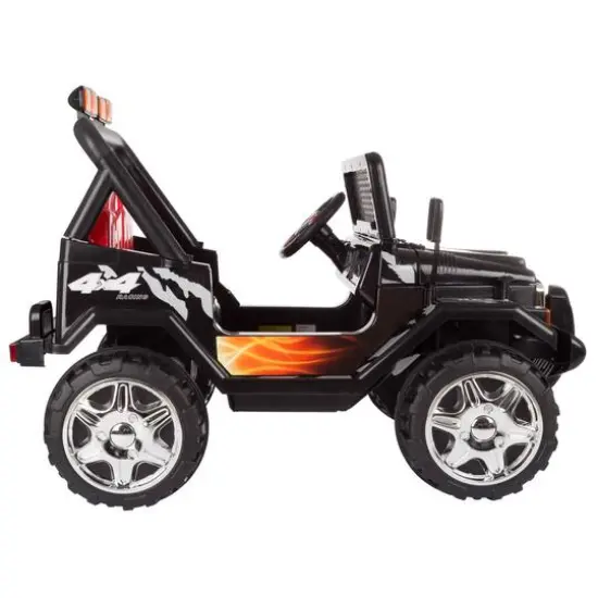 Toy Time Black Battery Powered Ride-On All Terrain Sporty Truck {4}