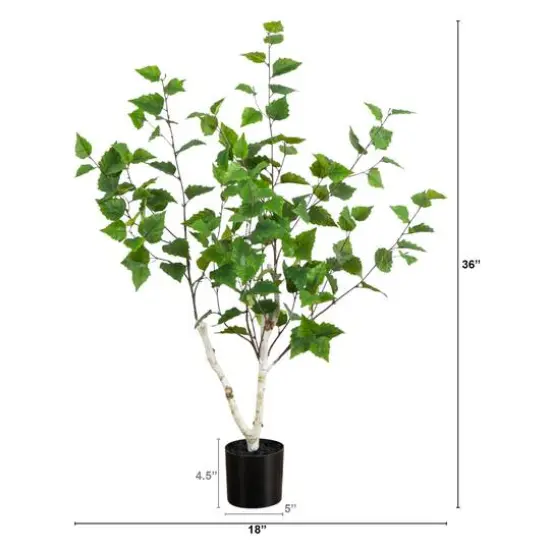 3ft. Artificial Birch Tree {3}