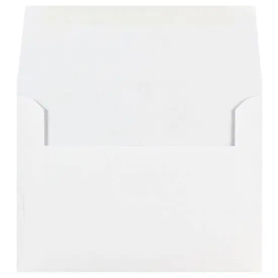 JAM Paper 4.75" x 6.5" White Invitation Envelopes {3}