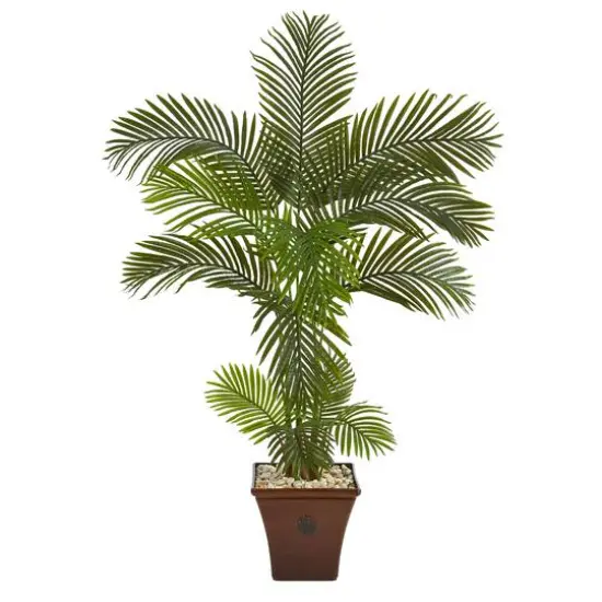 5ft. Areca Palm Tree in Brown Planter {1}