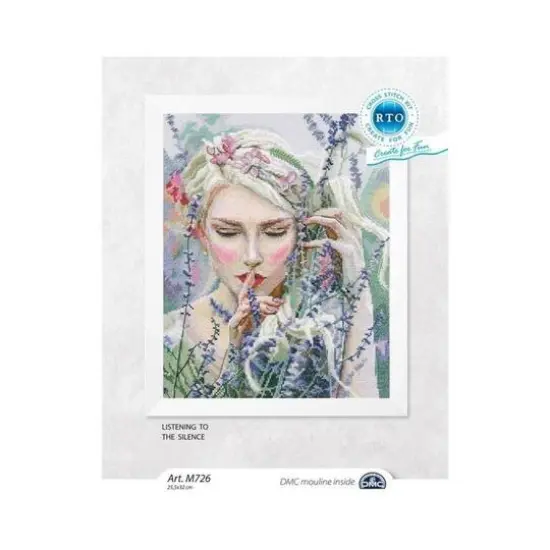 RTO Listening to the Silence Cross Stitch Kit {3}