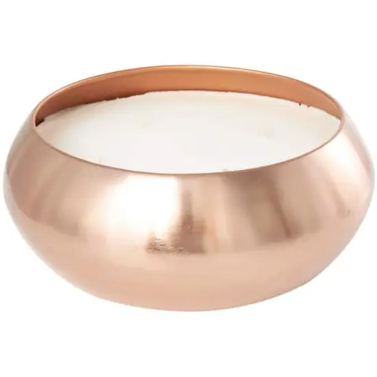 Tropical Breeze Scented 5-Wick Candle in Copper Container Bowl {1}